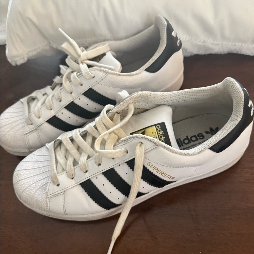 Adidas Superstar Women Shoes - White and Black